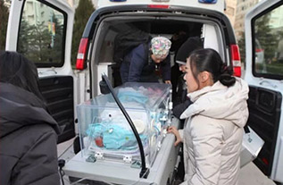 慈溪市妇婴监护型护送